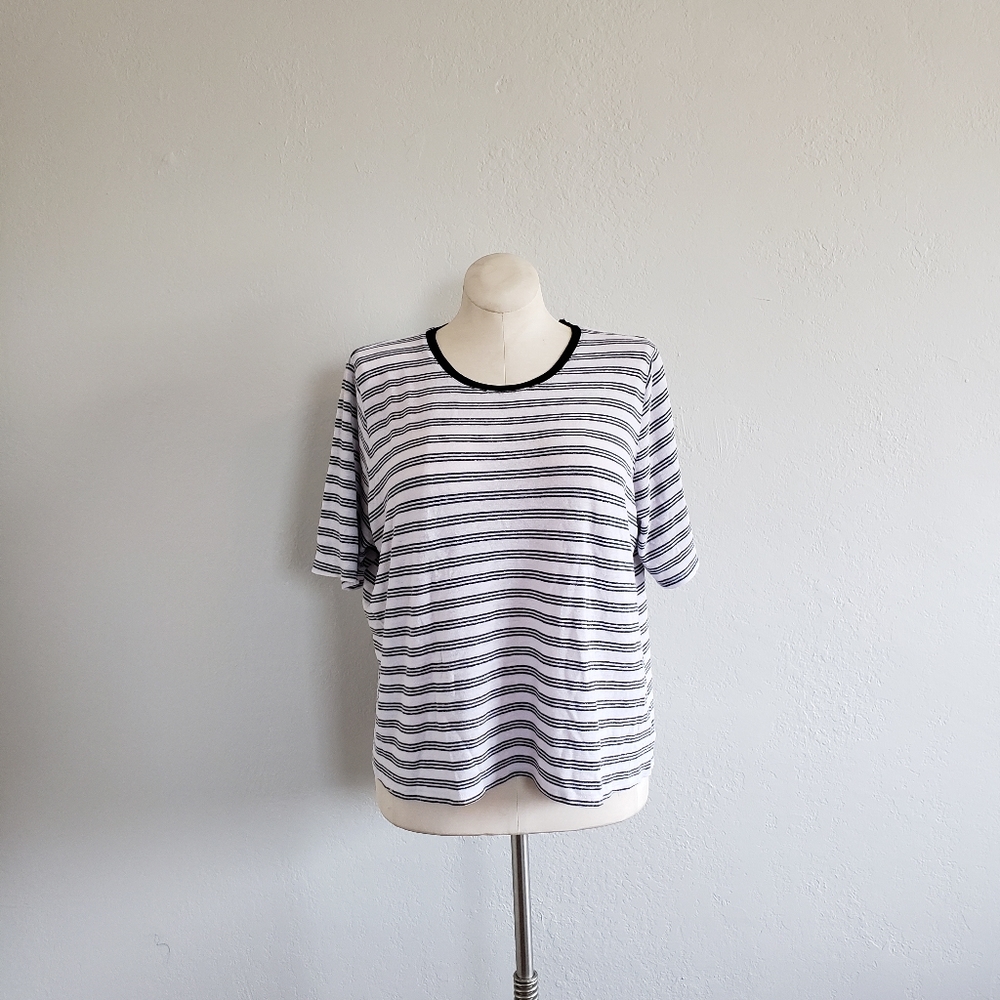 Who What Wear Striped Tshirt